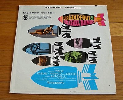 “Dr. Goldfoot & The Girl Bombs” 1966 Tower sTEREo LP Fabian Terry Stafford NM - Image 1 of 4