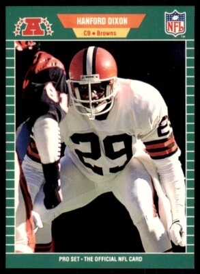 1989 Pro Set Hanford Dixon Football Cards #75 - Image 1 of 2