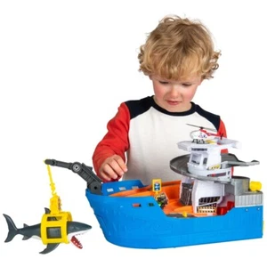 Super Wheelz Light and Sound Shark Attack Boat Playset - Picture 1 of 1