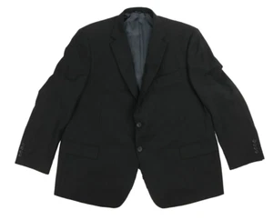 Joseph Feiss Mens 100%wool Blazer Sport Coat Suit Jacket 46 Short 44 Waist - Picture 1 of 8