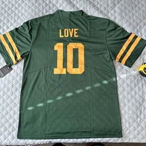 Jordan Love Jersey XL Green Bay Packers Alternate #10 Stitched Mens - Picture 1 of 6