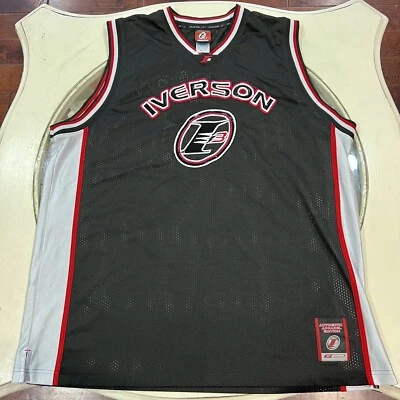 Allen Iverson NBA Black Limited Edition #3 Reebok Jersey Size 3XL Shirt - Image 1 of 4