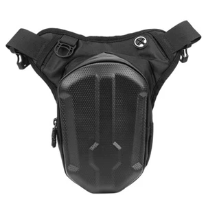 Waterproof Motorcycle Waist Leg Bag Drop Outdoor Thigh Hip Belt Fanny Pack Pouch - Picture 1 of 18