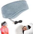 Słuchawki do spania - słuchawki nauszne od ultra cienkiej fajnej siatki przewodowe z boku 