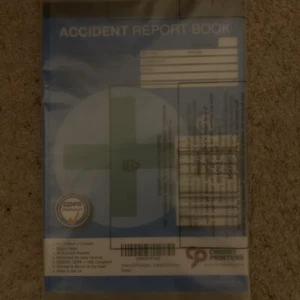 accident report book - Picture 1 of 2