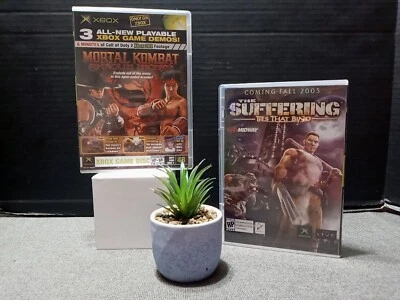 2005 OFFICIAL XBOX MAGAZINE DEMO DISC #48 MICROSOFT MORTAL KOMBAT Set Of 2 NEW! - Image 1 of 4