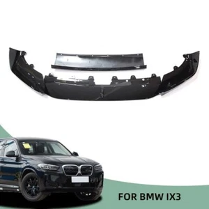 Difusor divisor alerón labial parachoques delantero negro para BMW IX3/X3/X4 2022-2023 - Imagen 1 de 5
