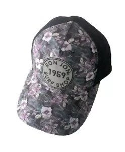 RON JON Surf Shop Floral Hat  1959 Grand Turk Cap Adjustable One Size  EUC! - Picture 1 of 12