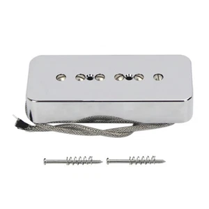 FLEOR Chrom Alnico 5 Soapbar P90 Hals Gitarren Pickup für LP Style Gitarre - Bild 1 von 9