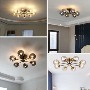 Glass Pendant Light Dinning Room Ceiling Lighting Bar Lamp Shop Chandelier Light - Picture 1 of 24