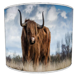 Highland Cows Table Lampshades Bedside Lampshade Ceiling Lights Ceiling Pendants