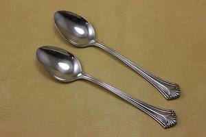United Silver Japan Stainless Silverware - USI101 - Teaspoons (2) - Picture 1 of 2