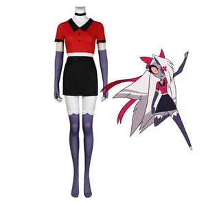 Vaggie Costume Hazbin Hotel Cosplay Suit Women's Outfit - Picture 1 of 12