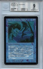 MTG Beta Merfolk of the Pearl Trident BGS 9.0 (9) Mint Magic WOTC Card 4122