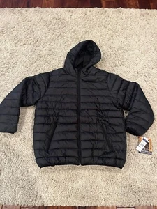Chaqueta acolchada Bass Creek Outfitters para hombre XXL negra aislada calor al aire libre - Imagen 1 de 11