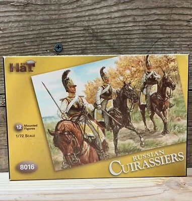 HaT, Napoleonic Russian Cuirassiers, No. 8016, 1:72 Scale, NIB - Image 1 of 4