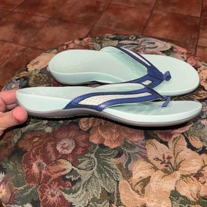 Chanclas Vionic Mujer Tonya Azul Talla 9 Sandalias Zapatos - Imagen 1 de 5