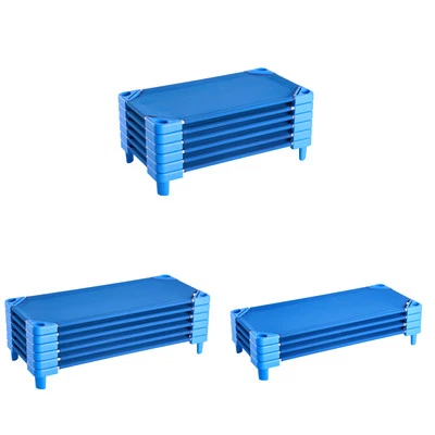 Berço infantil empilhável Uimoso 42/52x23" berços para creche infantil (pacote com 6/4) - Imagem 1 de 4