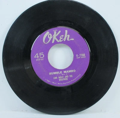 Link Wray/Red Saunders-Rumble Mambo-Hambone-45 RPM-1963 - Image 1 of 3