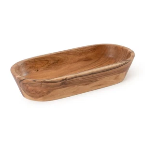 Teigschüssel aus Holz - Handgefertigte Dekoschalen für Wohndeko, Bad, Küche... - Bild 1 von 9