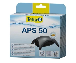 Tetra Tetratec APS50 Aquarium Fish Tank Air Pump Single Outlet 50L/Hr Black - Picture 1 of 6