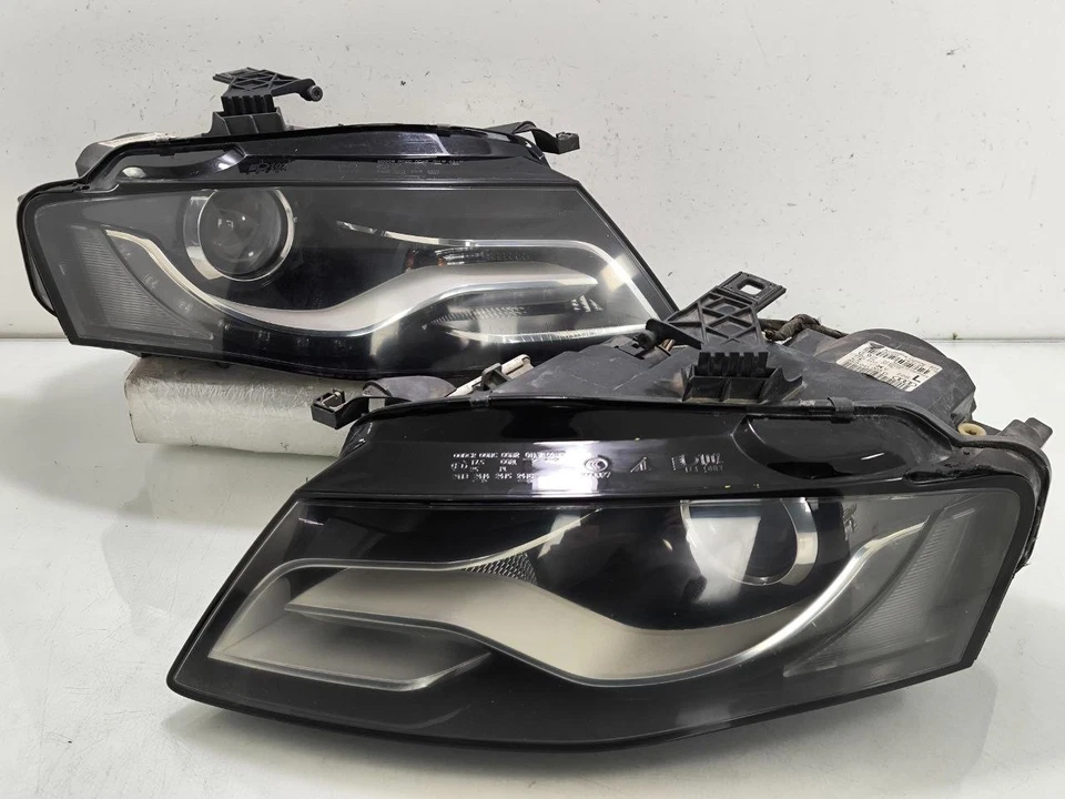 1 par de luces delanteras de xenón HID originales para Audi A4 B8 S4 2007-2011 Foto 1 de 4