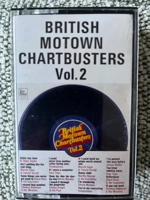 British Motown Chartbusters Vol. 2  1970s CASSETTE. Free UK post - Image 1 of 2