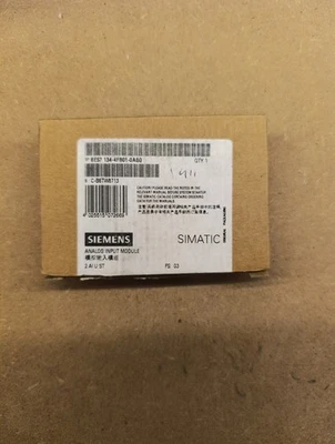 Siemens Simatic Analog Input Module 2 AI U ST 6es7134-4fb01-0ab0 - Immagine 1 di 4