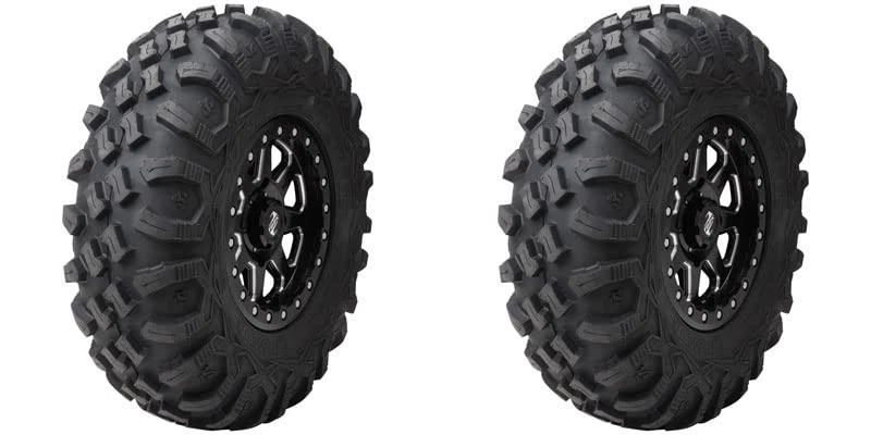 (2 Pack) Tusk Megabite® Radial Tire 27x11-12 For YAMAHA Wolverine X2 2019-2020 Foto 1 de 4