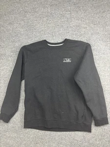 Patagonia Sweatshirt Mens Large Black Uprisal Crew Recycled Logo STY 39566 - Picture 1 of 8