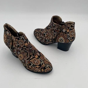 Style & Co. Gemusterte Stiefeletten Damen 7M Festival Rodeo Freizeit Boho Y2K Goth - Bild 1 von 15