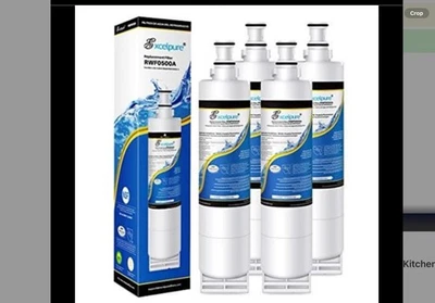 Excelpure EP-4396508 4PK REPLACMENT FOR WHIRLPOOL EDR5RXD1 4396510 KITCHEN AID - Image 1 of 3