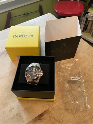 Reloj para hombre INVICTA Pro Diver 43 mm acero oro rosa #44717 Foto 1 de 4