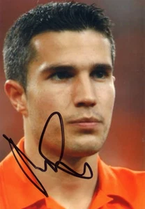 HOLANDA, ARSENAL & MAN UNITED: ROBIN VAN PERSIE FIRMADO 6x4 FOTO DE ACCIÓN + CERTIFICADO DE AUTENTICIDAD - Imagen 1 de 1