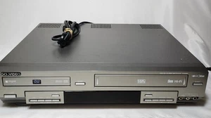 Go Video Sonic Blue DVR4400 VCR DVD Combo Reproductor VHS Sin Control Remoto No Funciona Piezas - Imagen 1 de 2
