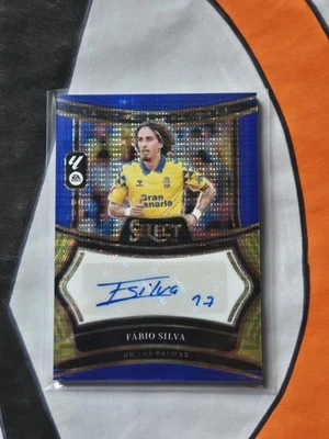 Fabio Silva- Blue Pulsar Autograph #SS-FS- 2024-25 Select La Liga- Las Palmas - Image 1 of 2
