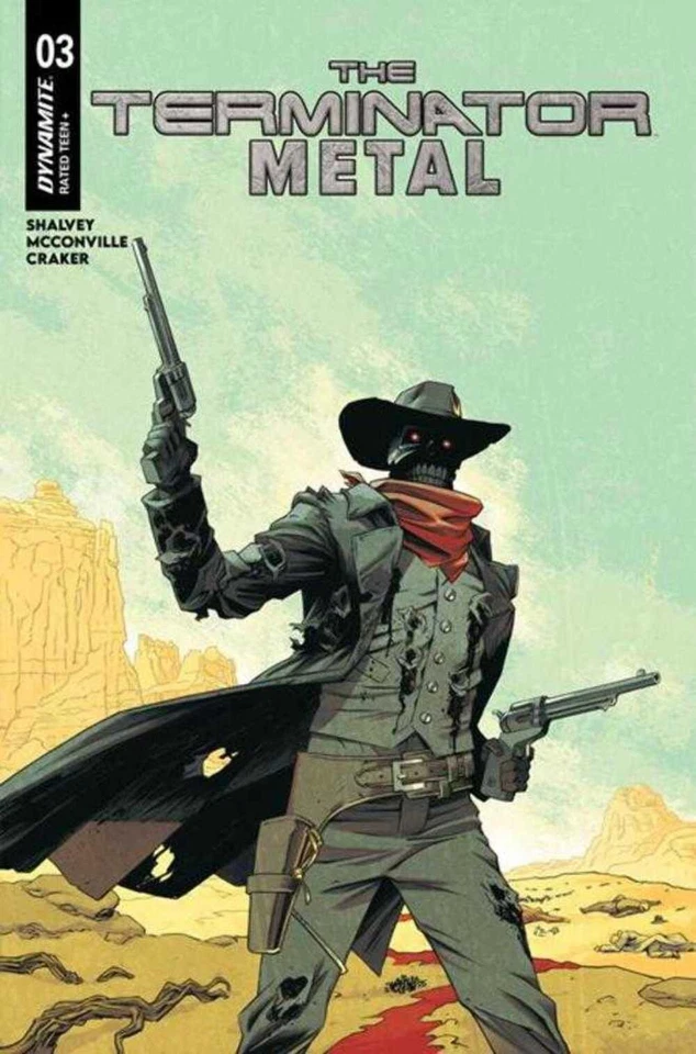 DYNAMITE ENTERTAINMENT Terminator Metal #3 Cover A Declan Shalvey