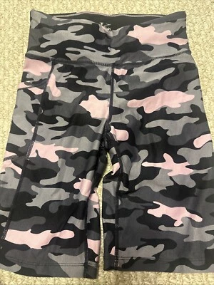 Calvin Klein performance wick camouflage athletic biker shorts Size Small Black - Image 1 of 4