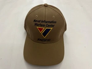 NAVAL INFORMATION CENTER Logo The Corps Beige Baseball Hat Cap One Size - Picture 1 of 4