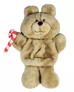 Hallmark Bär Pfannkuchen Plüsch Baby’s 1. Teddy braun 1981 Weihnachten Taschenbehang - Bild 1 von 7