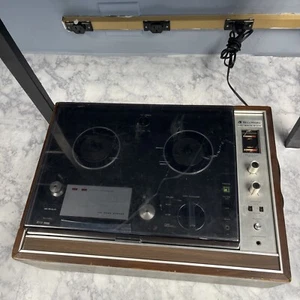 VNTG Bell & Howell Brand 2433A Model Solid State Reel-To-Reel Tapecorder w/Cable - Picture 1 of 12