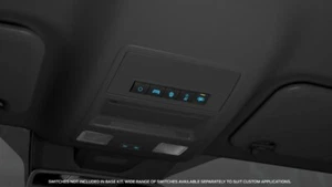 Genuine Ford Ranger Next Gen 2022 - Onwards Switch Bank (Base Kit) Black - Picture 1 of 1