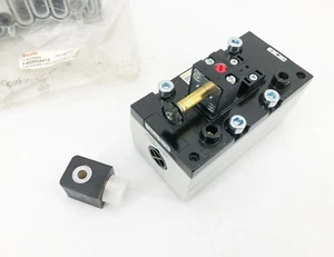 New Rexroth R402003413 Solenoid Valve V581-I4-5/2SR-110AC-CNO-AL-INT-T1-4I4-5 - Picture 1 of 13