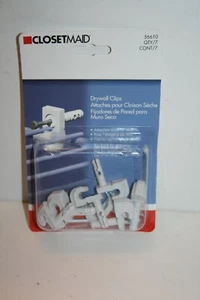 ClosetMaid Drywall Clips 56610 QTY 7 Brand New - Picture 1 of 6