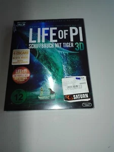 Life of Pi - Schiffbruch mit Tiger | 3D+2D Blu-ray+DVD | Zustand OVP - Bild 1 von 1