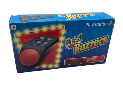 Sony Playstation 2 PS2 Buzzers Set in OVP BUZZ RAR - Bild 1 von 4