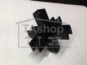 Injerto para Tubo Cuadro MM 20x20 Negro 6 Vias - Bild 1 von 1
