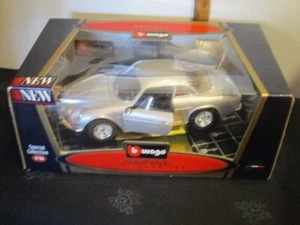 Burago 1/16 Scale Diecast Alpine A110 1600S 1971 SILVER - Picture 1 of 11