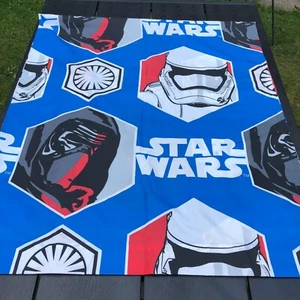 STAR WARS Kids Bedroom Pencil Pleat Pair of Curtains Kylo Ren W64inch x D54inch - Picture 1 of 9