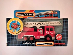 Matchbox Superkings K-132 Magirus- Deutz Fire Tender - 1987 - Picture 1 of 6